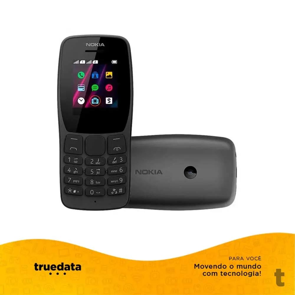 Telefone Celular Nokia 110 1.77 Pols Preto - NK006 Truedata